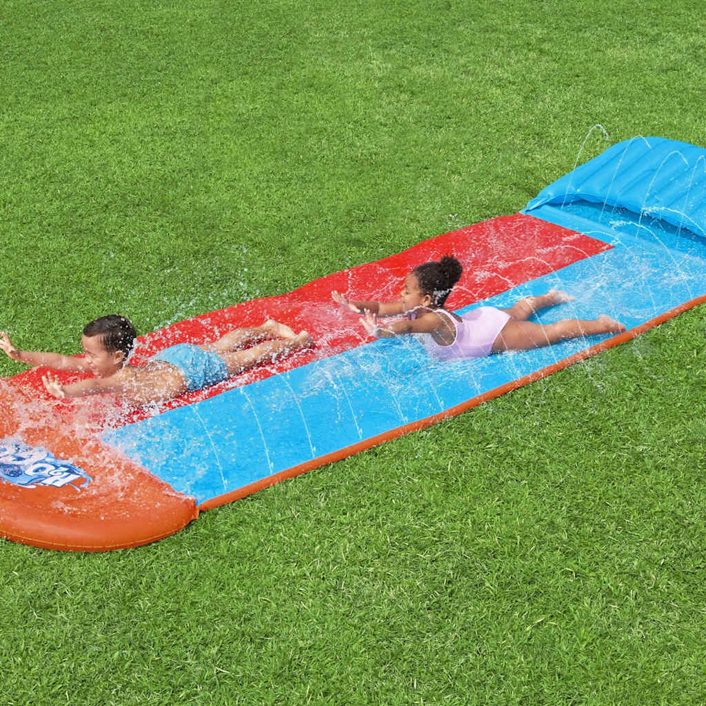 Bestway H2OGO Scivolo d'Acqua Doppio Tsunami Splash Ramp