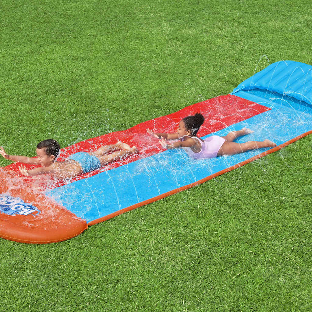 Bestway H2OGO Scivolo d'Acqua Doppio Tsunami Splash Ramp
