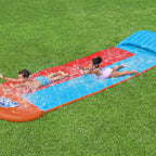Bestway H2OGO Scivolo d'Acqua Doppio Tsunami Splash Ramp