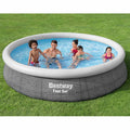 Bestway Set Piscina Rotonda 366x76 cm con Pompa Filtro
