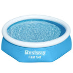 Bestway Piscina Gonfiabile Rotonda Fast Set 244x61 cm