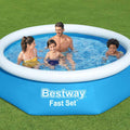 Bestway Piscina Gonfiabile Rotonda Fast Set 244x61 cm
