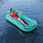 Bestway Lettino Gonfiabile Hydro-Force Sol Venture 188x109 cm Blu