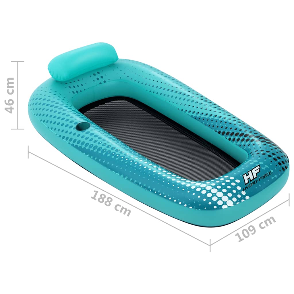 Bestway Lettino Gonfiabile Hydro-Force Sol Venture 188x109 cm Blu