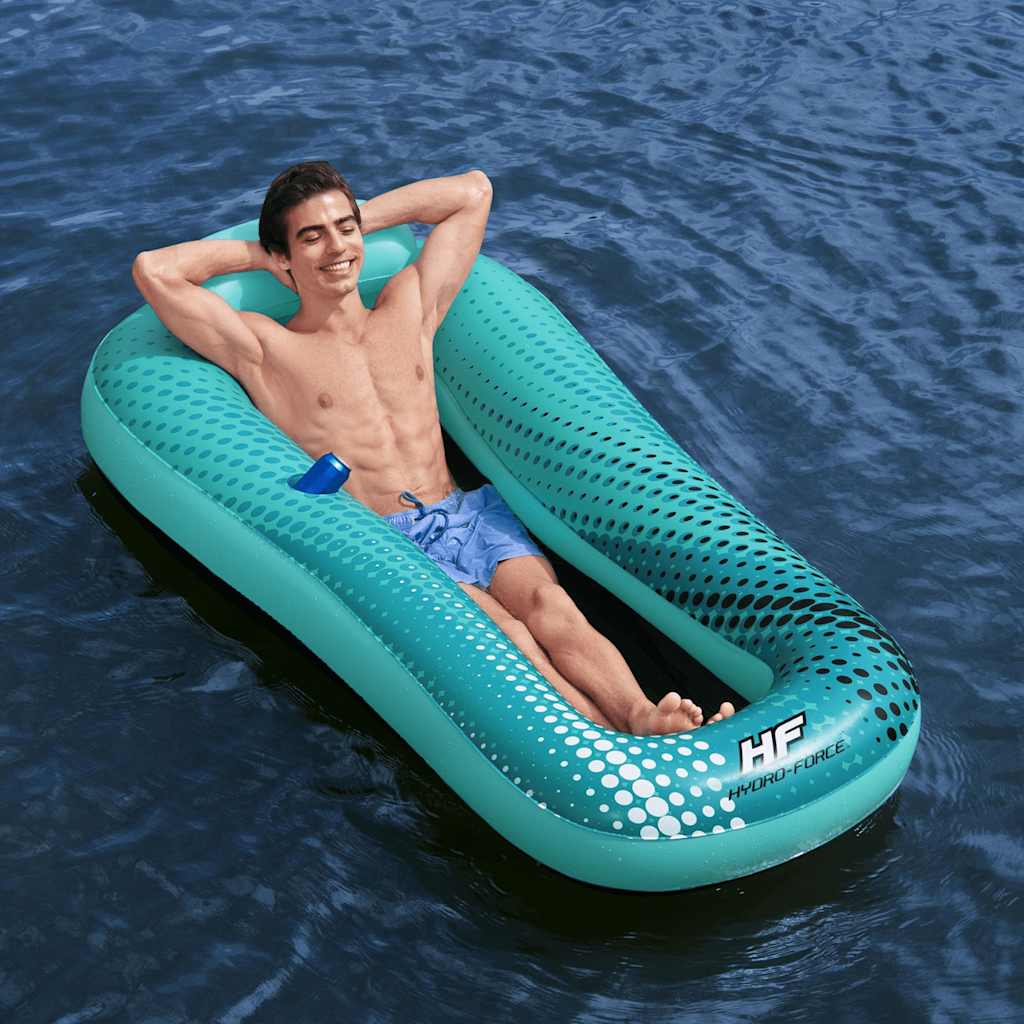 Bestway Lettino Gonfiabile Hydro-Force Sol Venture 188x109 cm Blu