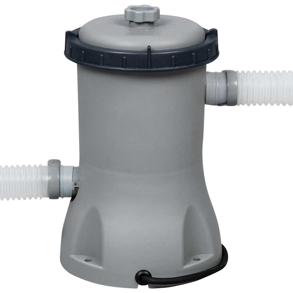 Bestway Set Piscina Power Steel 427x250x100 cm con Pompa Filtro e Scaletta