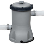 Bestway Set Piscina Power Steel 427x250x100 cm con Pompa Filtro e Scaletta