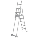 Bestway Scaletta per Piscina Flowclear 4 Gradini 132 cm