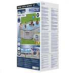 Bestway Set Piscina Power Steel 488x305x107 cm con Pompa Filtro