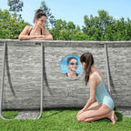 Bestway Set Piscina Power Steel 488x305x107 cm con Pompa Filtro