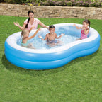 Bestway Piscina Famiglie Big Lagoon 262x157x46 cm
