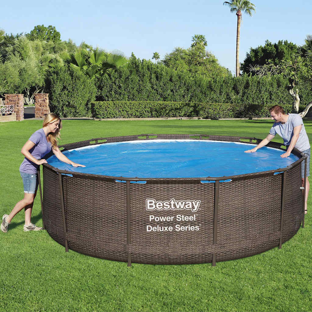 Bestway Copertura Solare Flowclear per Piscina 356 cm