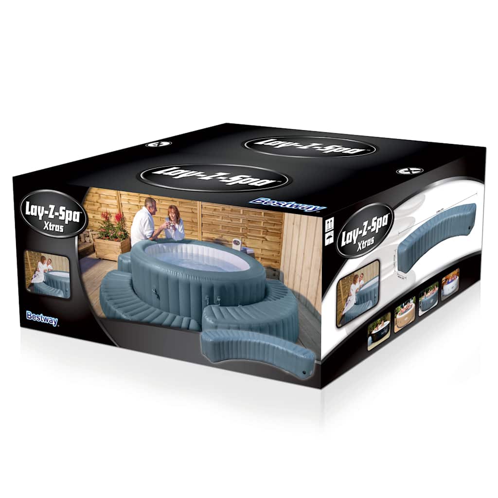 Bestway Lay-Z-Spa Bordo Gonfiabile per Vasche Idromassaggio Rotonde
