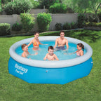 Bestway Piscina Gonfiabile Fast Rotonda 305x76 cm 57266