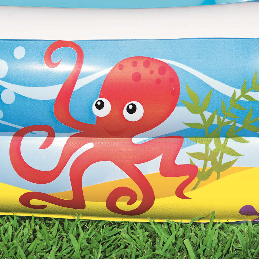 Bestway Piscina Gonfiabile per Bambini con Tettoia 140x140x114 cm