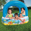 Bestway Piscina Gonfiabile per Bambini con Tettoia 140x140x114 cm