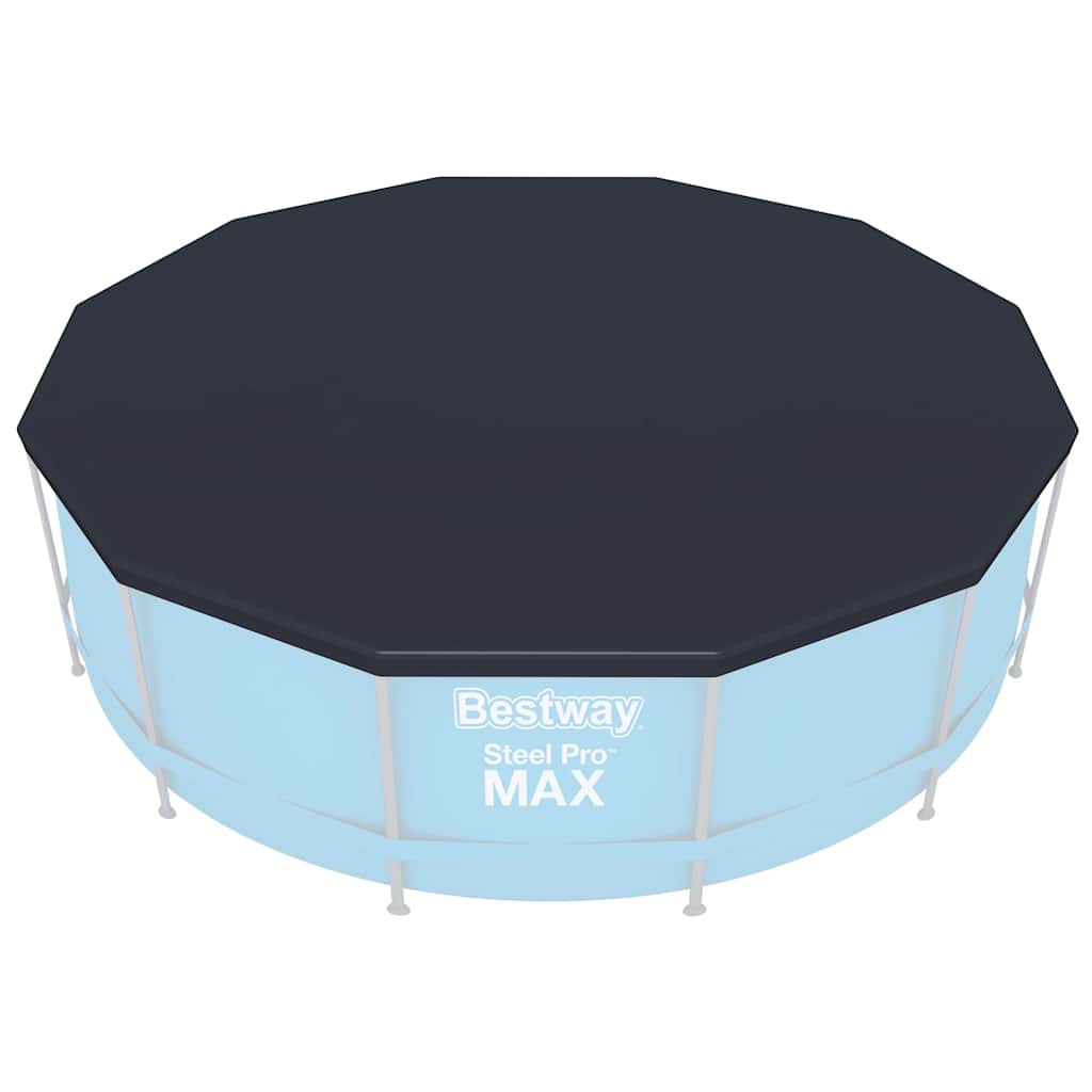 Bestway Copertura per Piscina Flowclear 366 cm Antracite