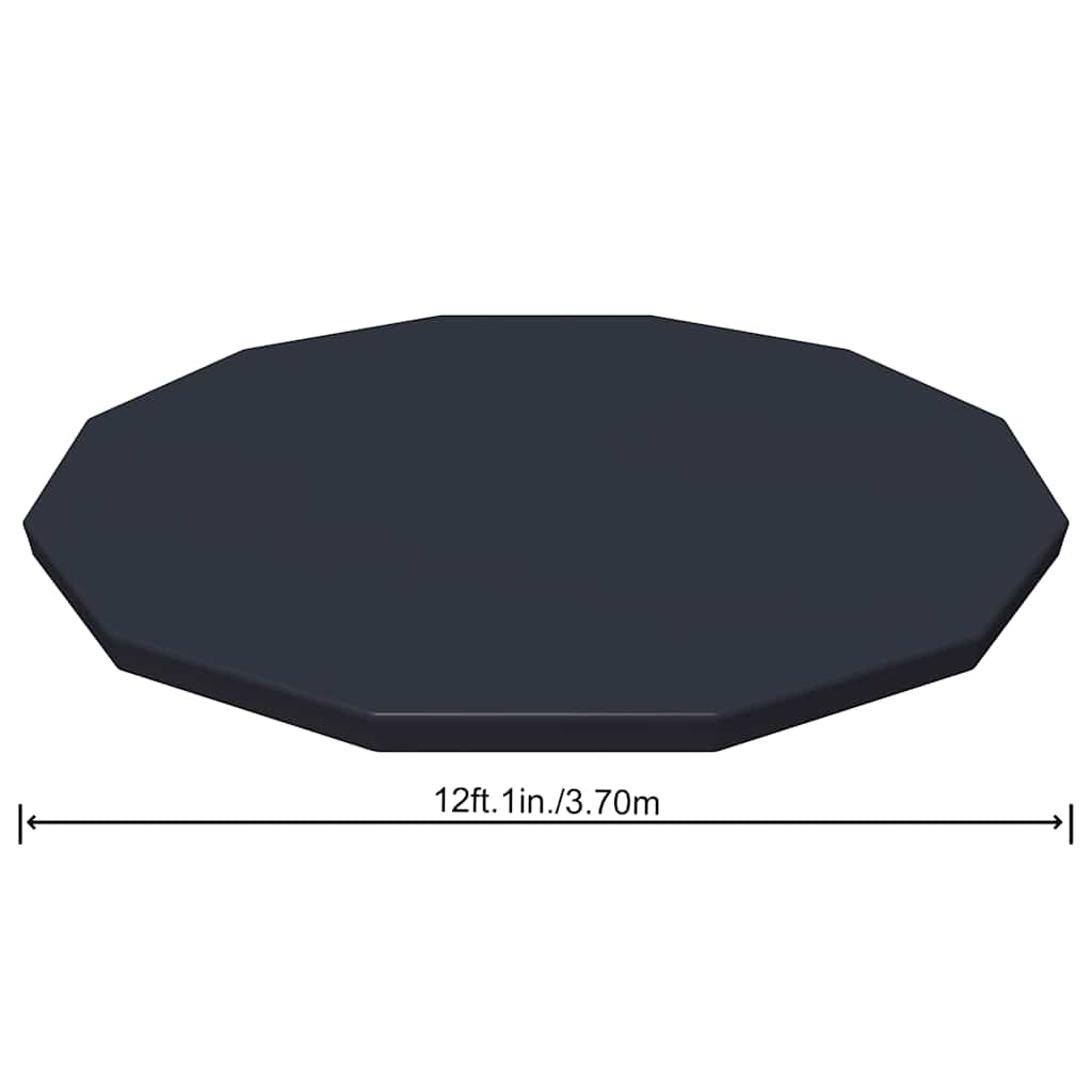 Bestway Copertura per Piscina Flowclear 366 cm Antracite