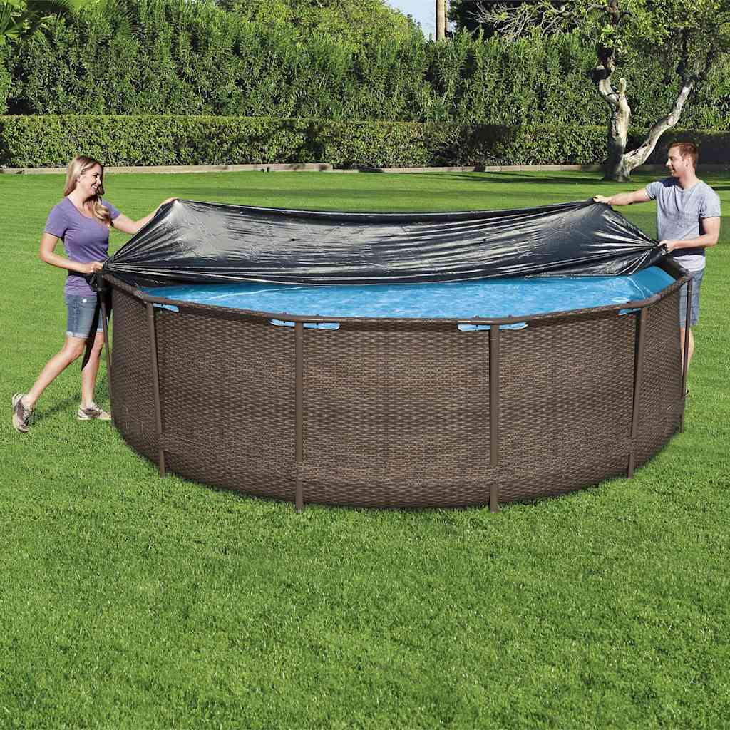 Bestway Copertura per Piscina Flowclear 366 cm Antracite