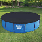Bestway Copertura per Piscina Flowclear 457 cm Antracite