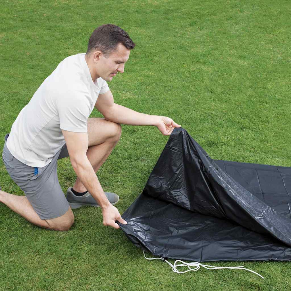 Bestway Copertura per Piscina Flowclear 457 cm Antracite