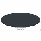 Bestway Copertura per Piscina Flowclear 457 cm Antracite
