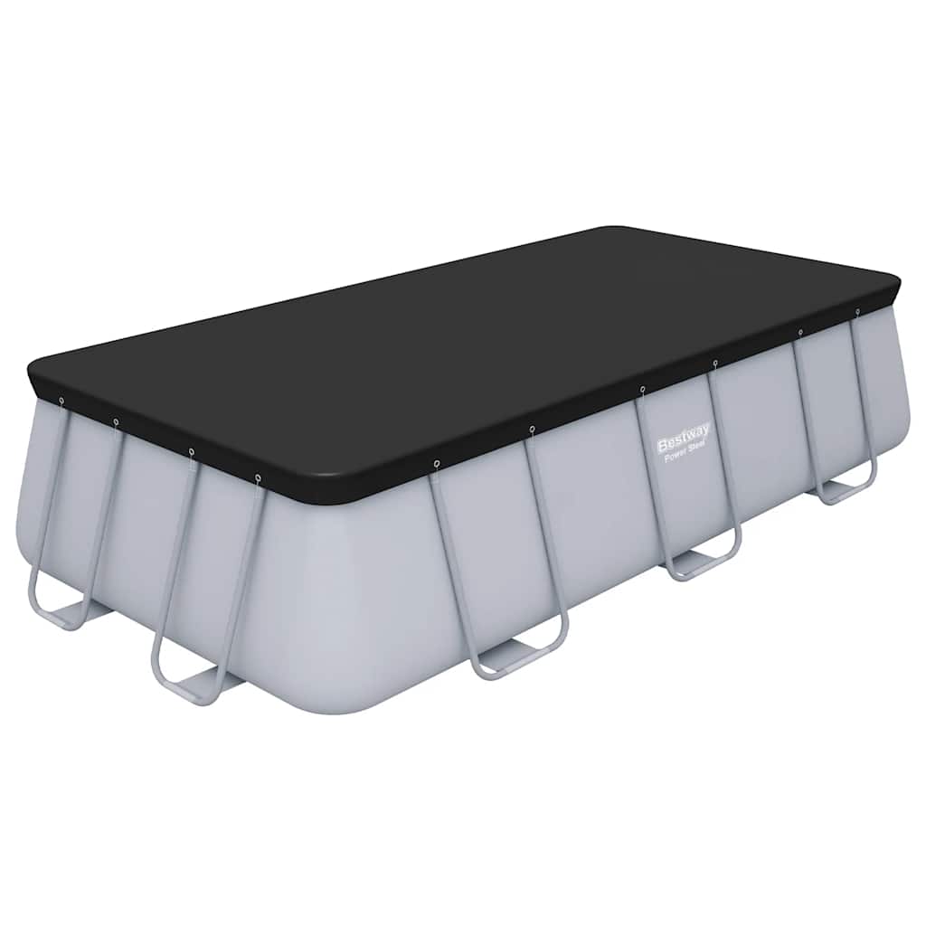 Bestway Copertura per Piscina Flowclear 404x201 cm Antracite