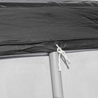 Bestway Copertura per Piscina Flowclear 404x201 cm Antracite