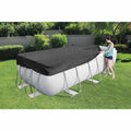Bestway Copertura per Piscina Flowclear 404x201 cm Antracite