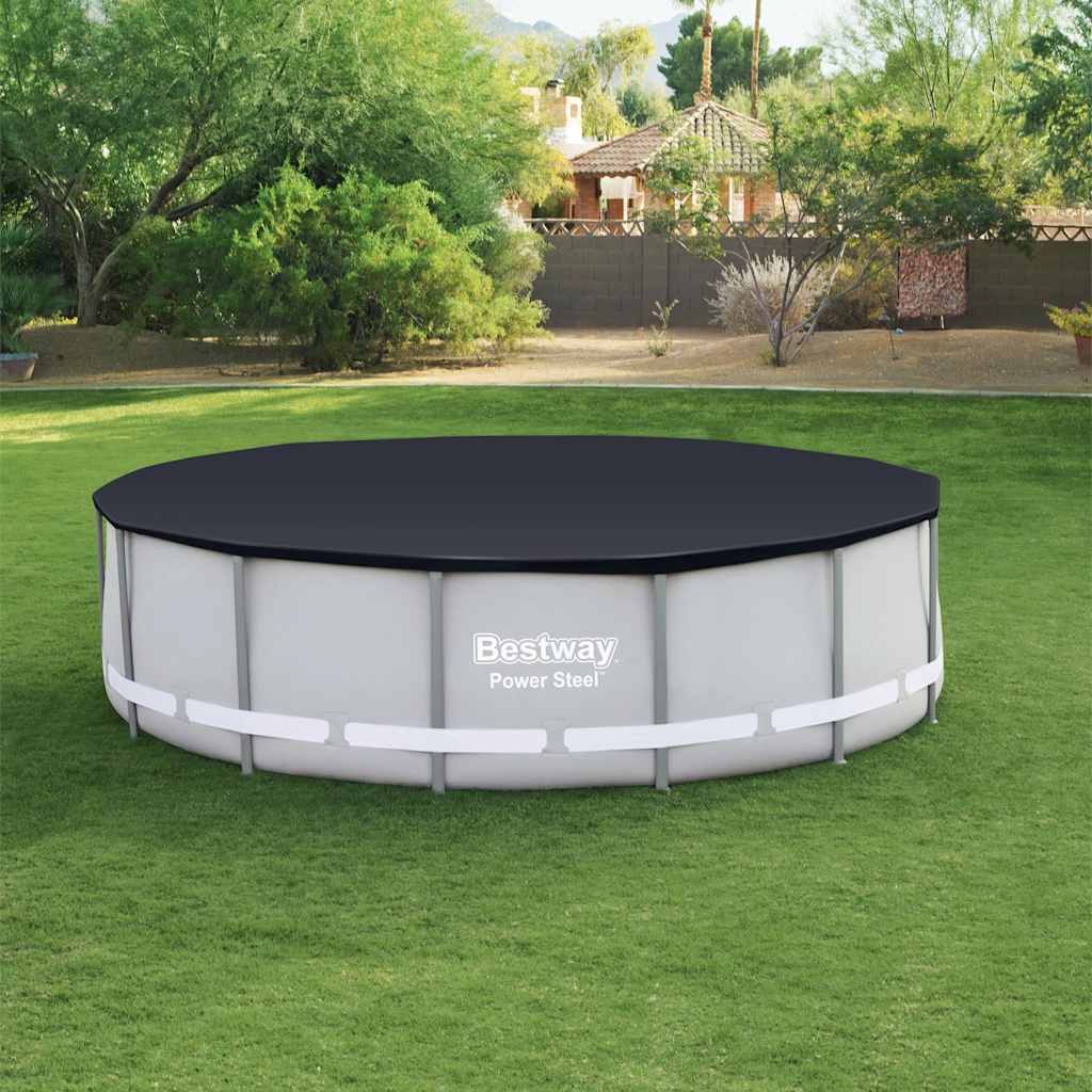 Bestway Copertura per Piscina Flowclear 427 cm Antracite