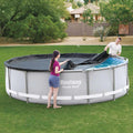 Bestway Copertura per Piscina Flowclear 427 cm Antracite
