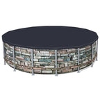 Bestway Copertura per Piscina Flowclear 488 cm Antracite