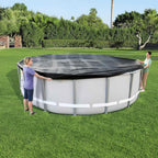 Bestway Copertura per Piscina Flowclear 488 cm Antracite