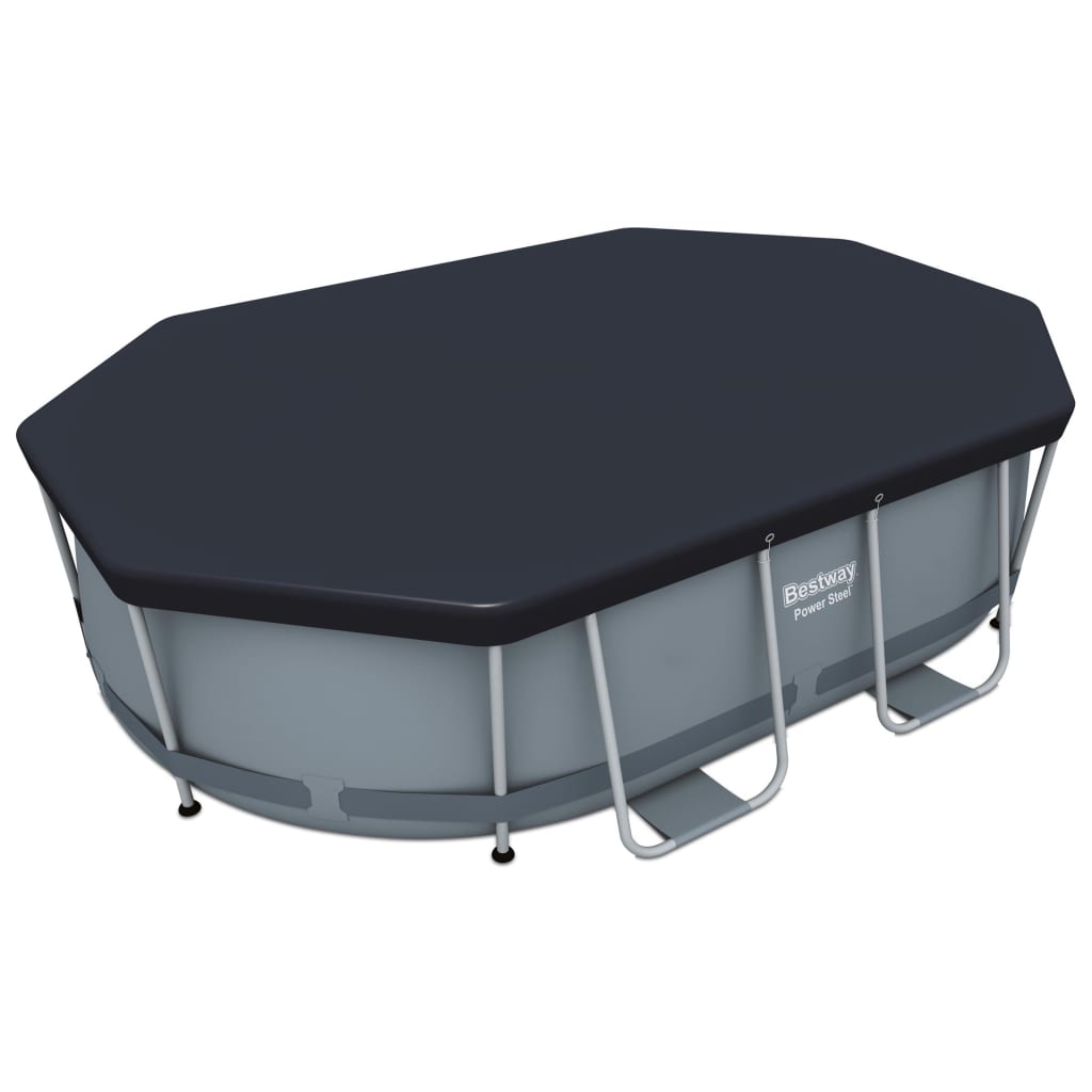 Bestway Copertura per Piscina Flowclear 300x200 cm Antracite