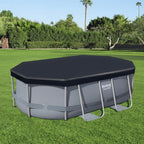 Bestway Copertura per Piscina Flowclear 300x200 cm Antracite
