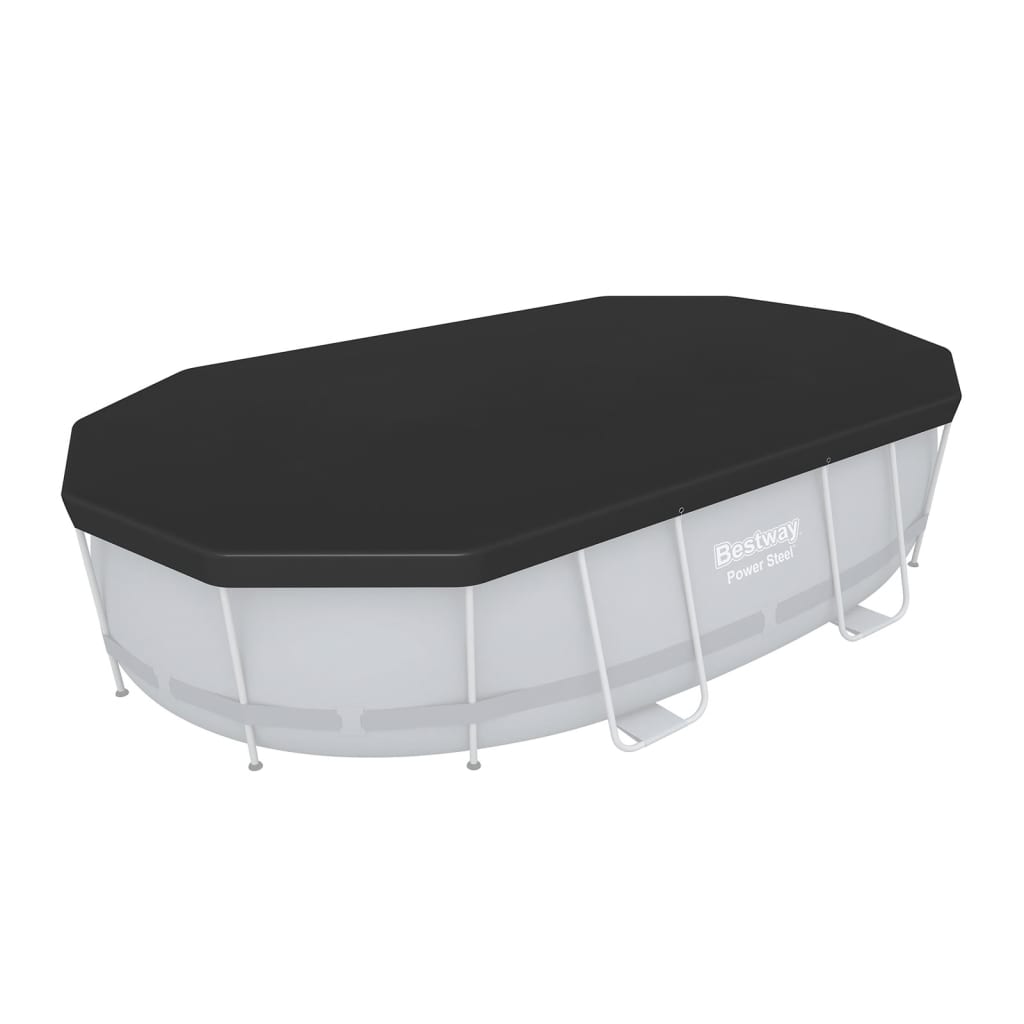 Bestway Copertura Flowclear 418x230 cm per Piscina Rettangolare