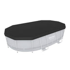 Bestway Copertura Flowclear 418x230 cm per Piscina Rettangolare