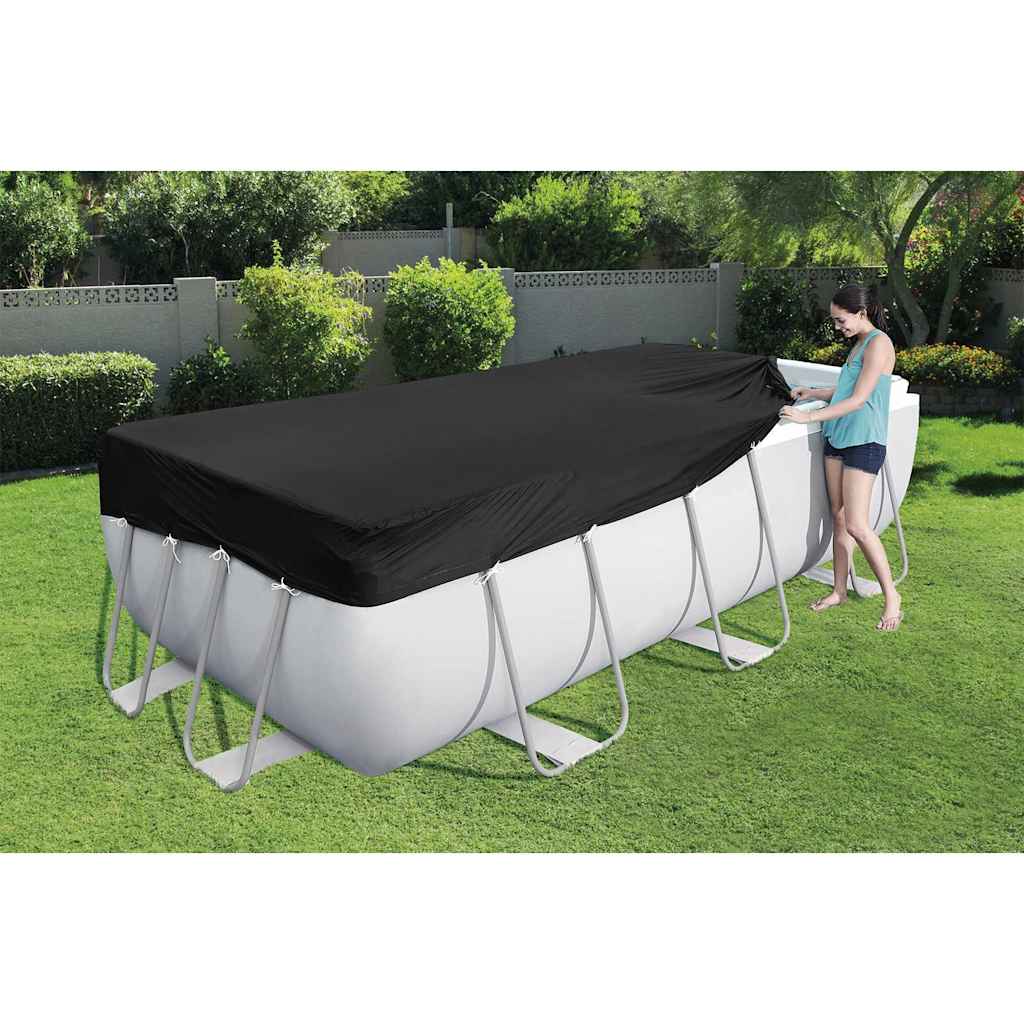 Bestway Copertura per Piscina Flowclear 269x179 cm Antracite