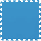 Bestway Protezioni per Pavimento Piscina 8 Pezzi 50x50 cm Blu