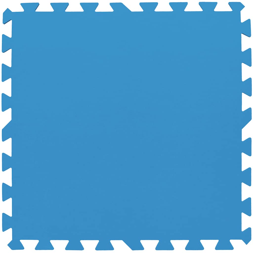 Bestway Protezioni per Pavimento Piscina 8 Pezzi 50x50 cm Blu