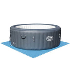 Bestway Protezioni per Pavimento Piscina 8 Pezzi 50x50 cm Blu