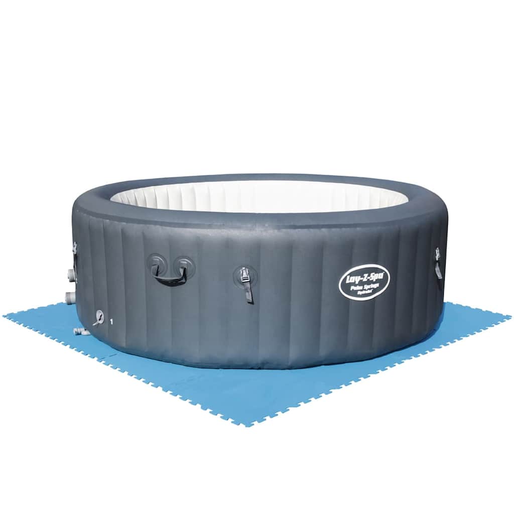 Bestway Protezioni per Pavimento Piscina 8 Pezzi 50x50 cm Blu