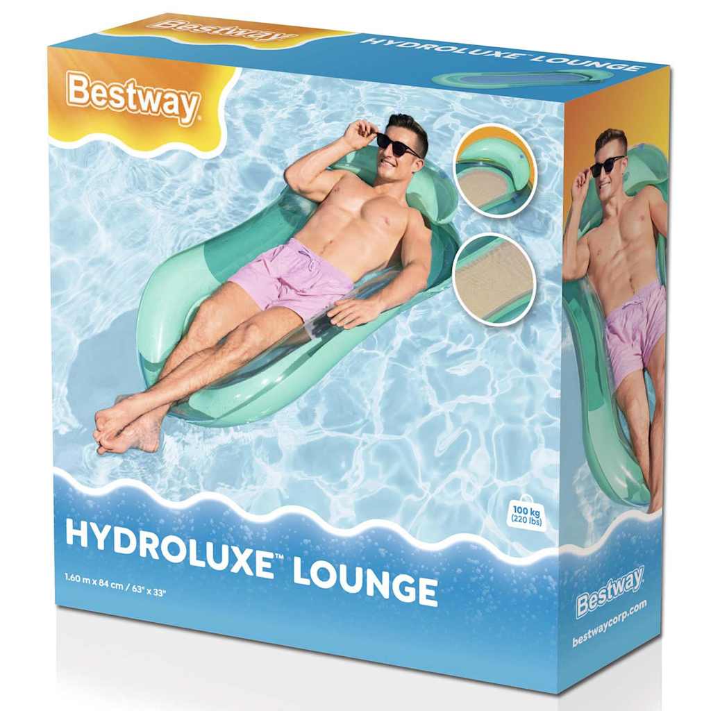 Bestway Lettino Gonfiabile Aqua Lounge per Piscina