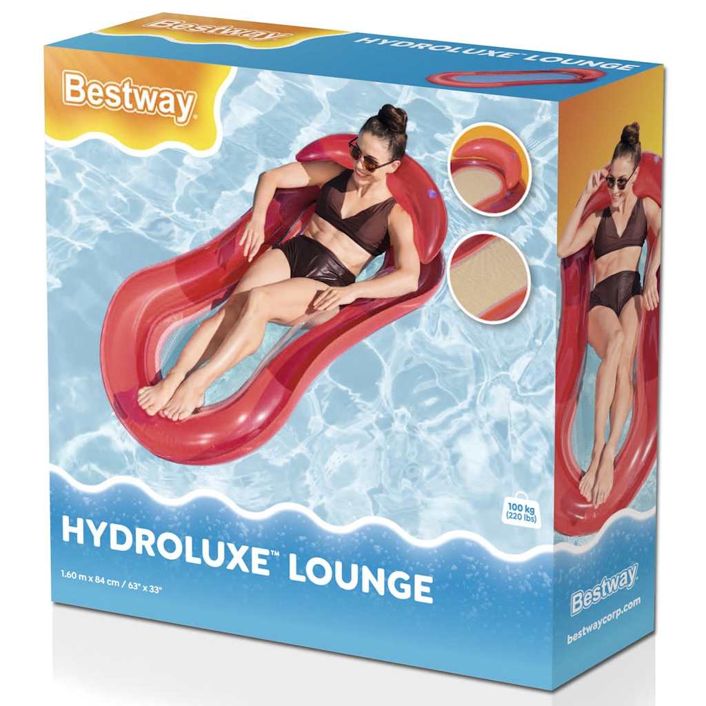Bestway Lettino Gonfiabile Aqua Lounge per Piscina
