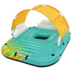 Bestway Isola Gonfiabile Sunny Lounge per 5 Persone 291x265x83 cm