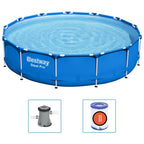 Bestway Steel Pro Piscina Fuori Terra Telaio 396x84 cm