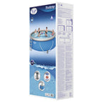 Bestway Set Piscina Gonfiabile Fast Set Rotonda 457x122 cm
