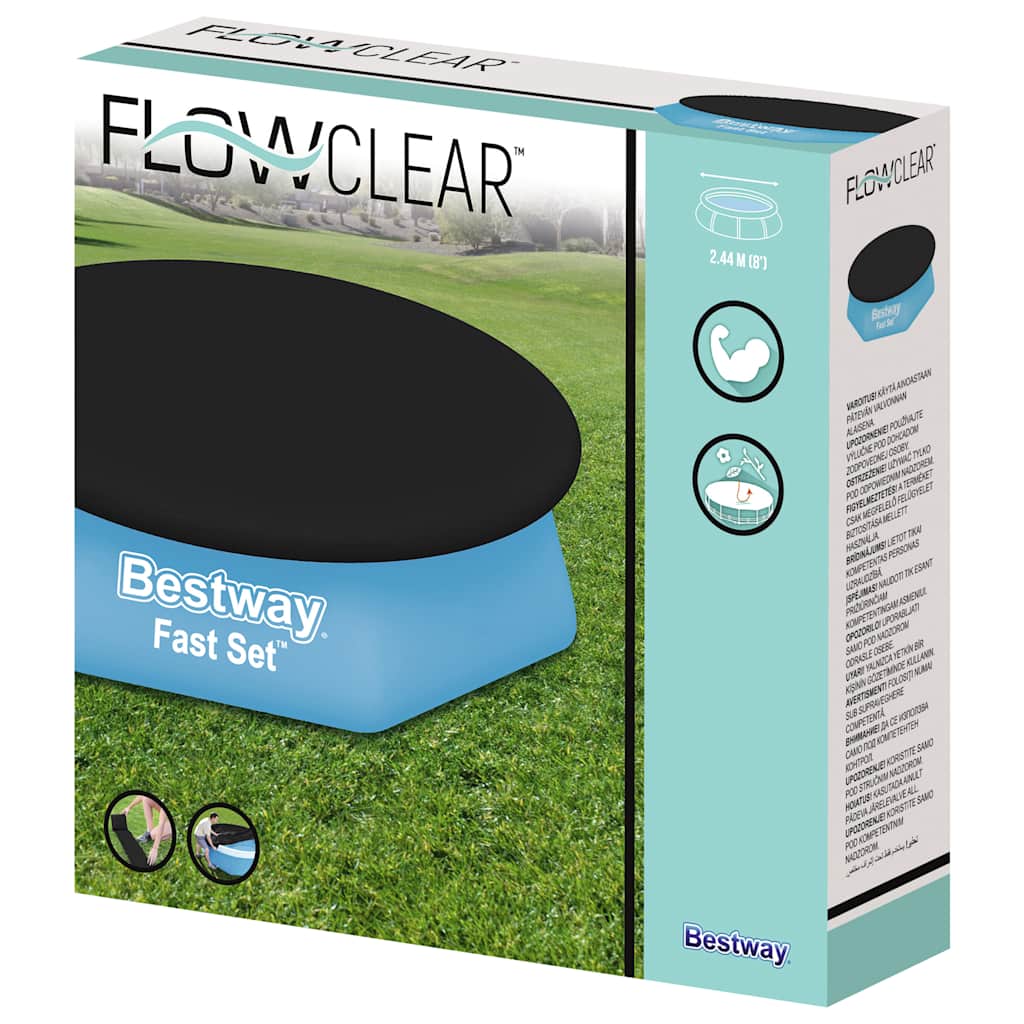 Bestway Copertura Piscina Flowclear Fast 240 cm