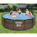 Bestway Set Piscina Rotonda Steel Pro MAX Deluxe Series 366x100 cm