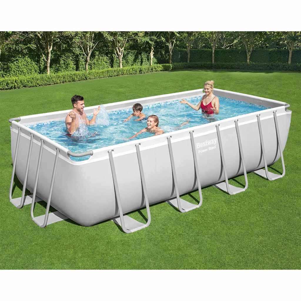 Bestway Power Steel Piscina Rettangolare 488x244x122 cm